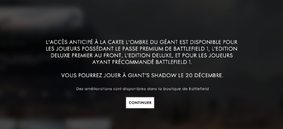 Iecktris's tweet photo. Une map gratuite qui n'est pas comprise dans la version essais !! Bravo ... @EAFrance @BattlefieldEAFR https://t.co/ShSyV0YU7h