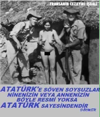 Atatürke küfredenler iyi bakın bu resme
