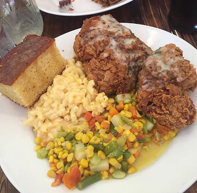 Pentecostal Fried Chicken at Southern Charm Kitchen is addictive.