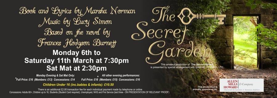 SecretGarden_AG's tweet photo. Tech ☑️ Dress 1 ☑️
Tomorrow sees Sitzprobe & final dress rehearsal ahead of opening night of Monday... #ComeToOurGarden #ItWillBeBeautiful https://t.co/5NGD7UO27w
