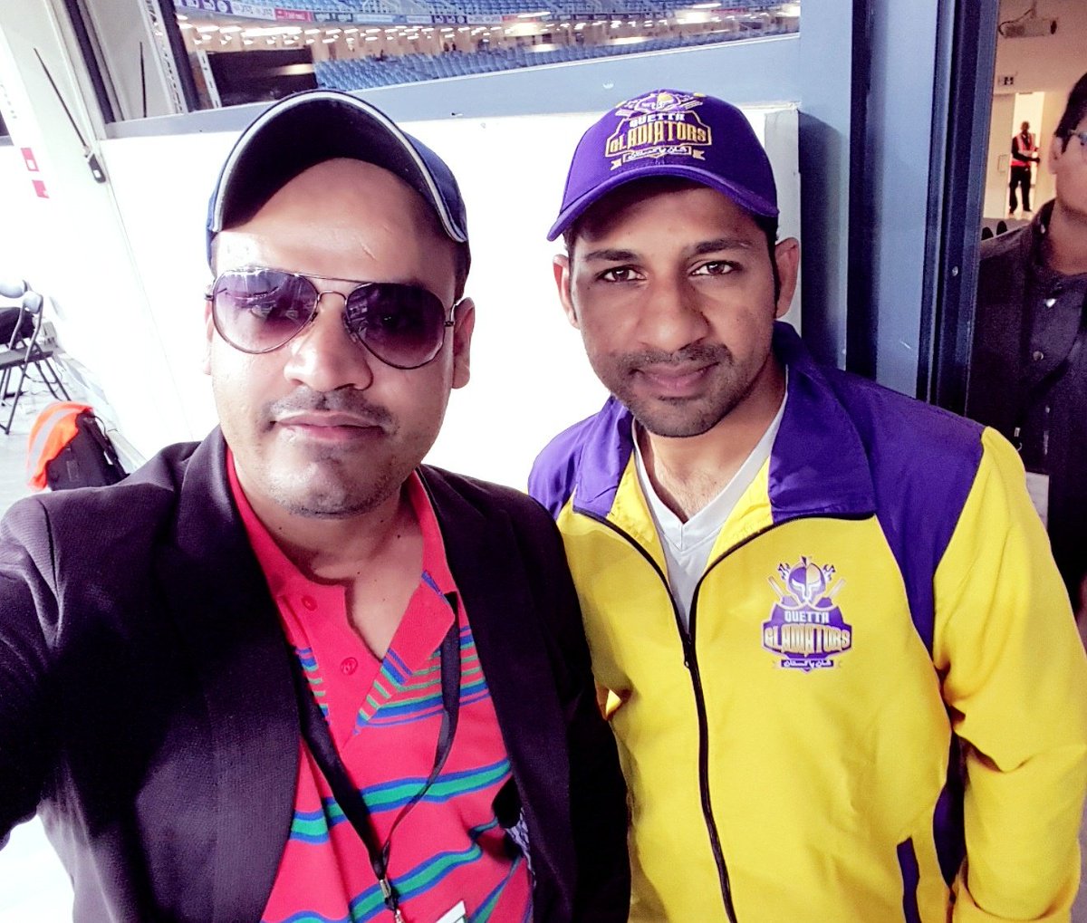 ShahidSelfie's tweet photo. Good luck #Zalmiboys and #Gladiators for biggest event in lahore #PSL2Final https://t.co/GN4QKZS0Bk