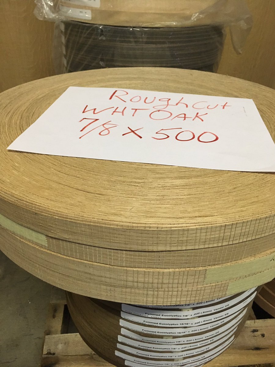 Exotic #edgebanding #veneers Figured Sycamore, Quilted Maple, Figured Anegre, Figured Limba, Rough Sawn Oak