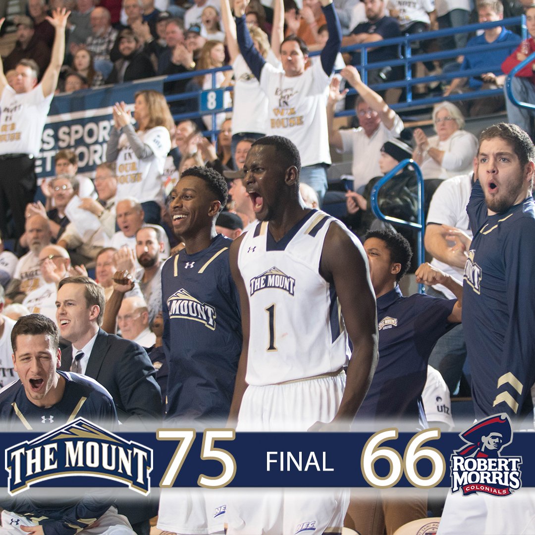 MountAthletics's tweet photo. .@MountHoops is heading to the NEC CHAMPIONSHIP!!!! #MountMayhem https://t.co/Xe7hnVuprt