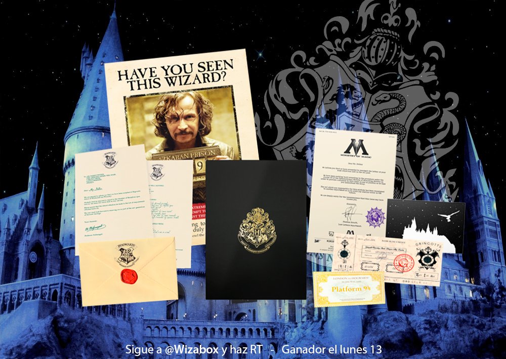 EiProfeta's tweet photo. ¡Sorteamos este súper pack con tu carta de Hogwarts personalizada! ⚡️

Para participar:
-Da RT
-Sigue a @Wizabox

¡SORTEO INTERNACIONAL! https://t.co/wT57IQNkMC