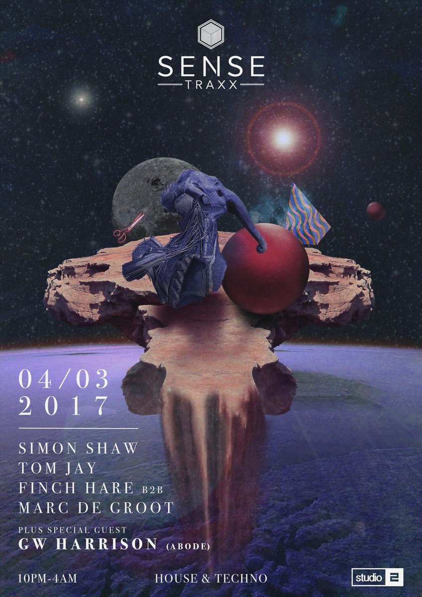 #House &amp; #Techno in <a href="/clubstudio2/">Studio2</a> -- #SENSE 2nd party of the year... But their 1st party in #Studio2 // it's going to be a massive night 🚫