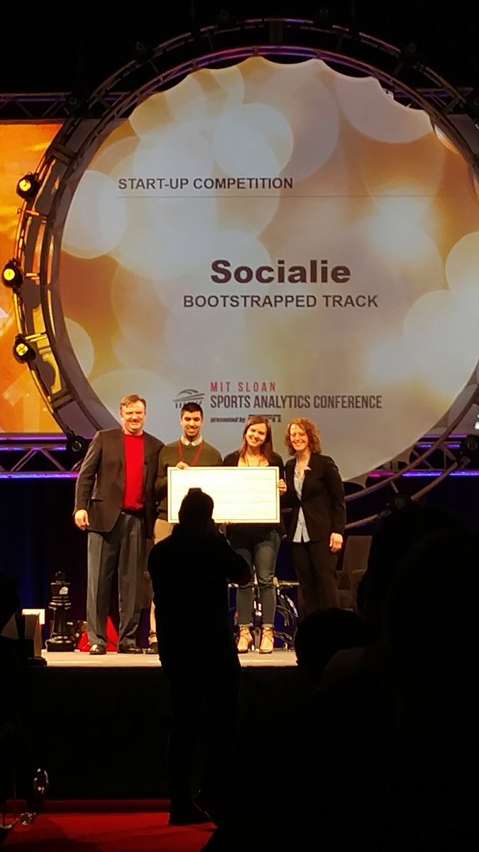 quidex_ops's tweet photo. Congrats to @socialie for winning the bootstrap competition #SSAC17 #startupcomp https://t.co/XvJRTneEt6