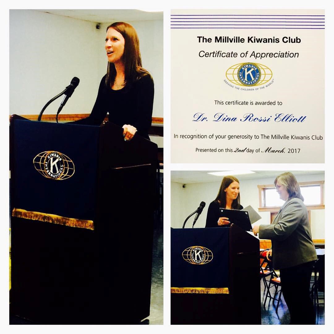 CCTEC_Principal's tweet photo. Superintendent, Dr. Elliott was invited by the Millville Kiwanis Club to discuss how TEC is such a vital part of Cumberland County. #CCTEC https://t.co/xENCPpSrHd