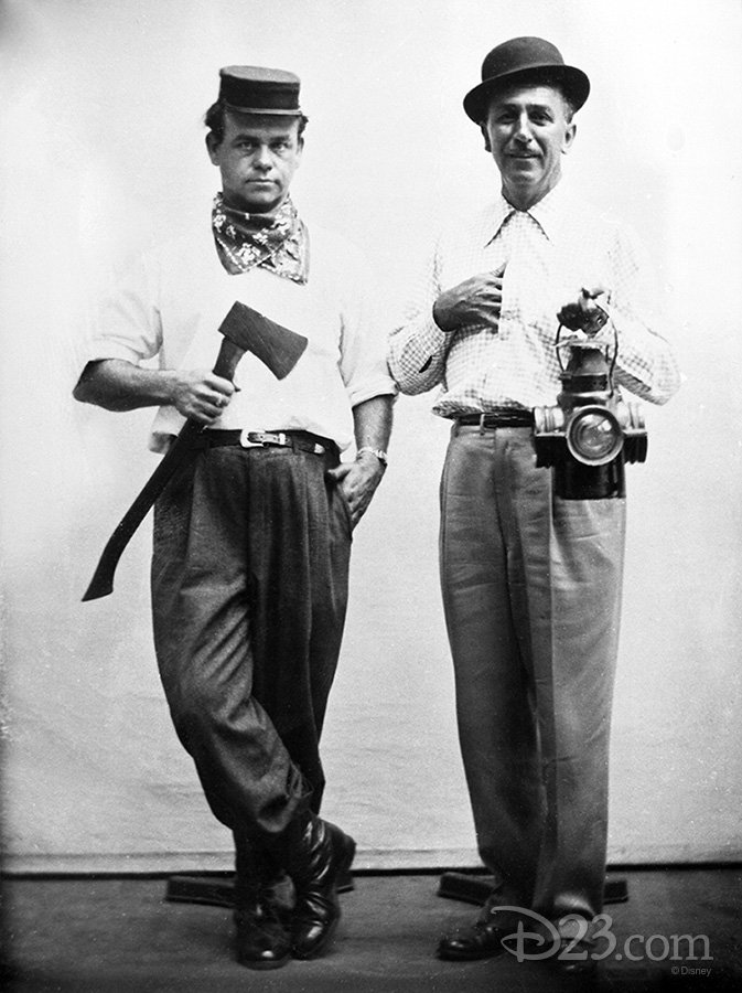 DisneyD23's tweet image. Celebrate Disney Legend Ward Kimball's birthday with some rare photos of Walt and Ward: di.sn/60168XpAE