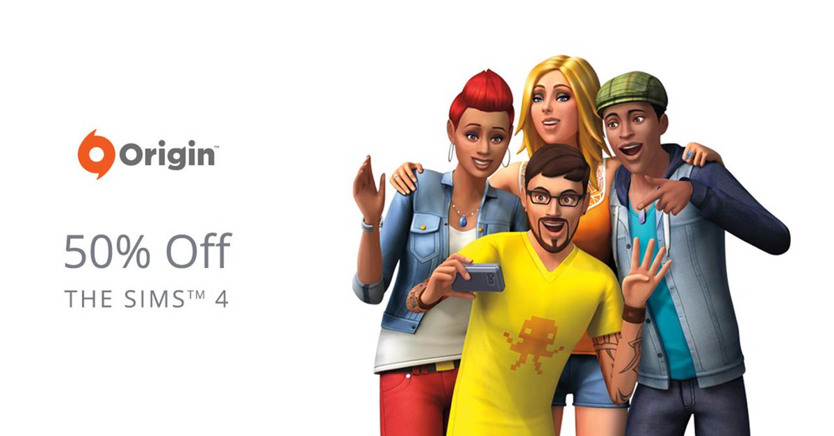 TheSims's tweet photo. Psst! #TheSims4 and all Expansion Packs are on sale right now on Origin 💚 https://t.co/Rxiwlux3lP