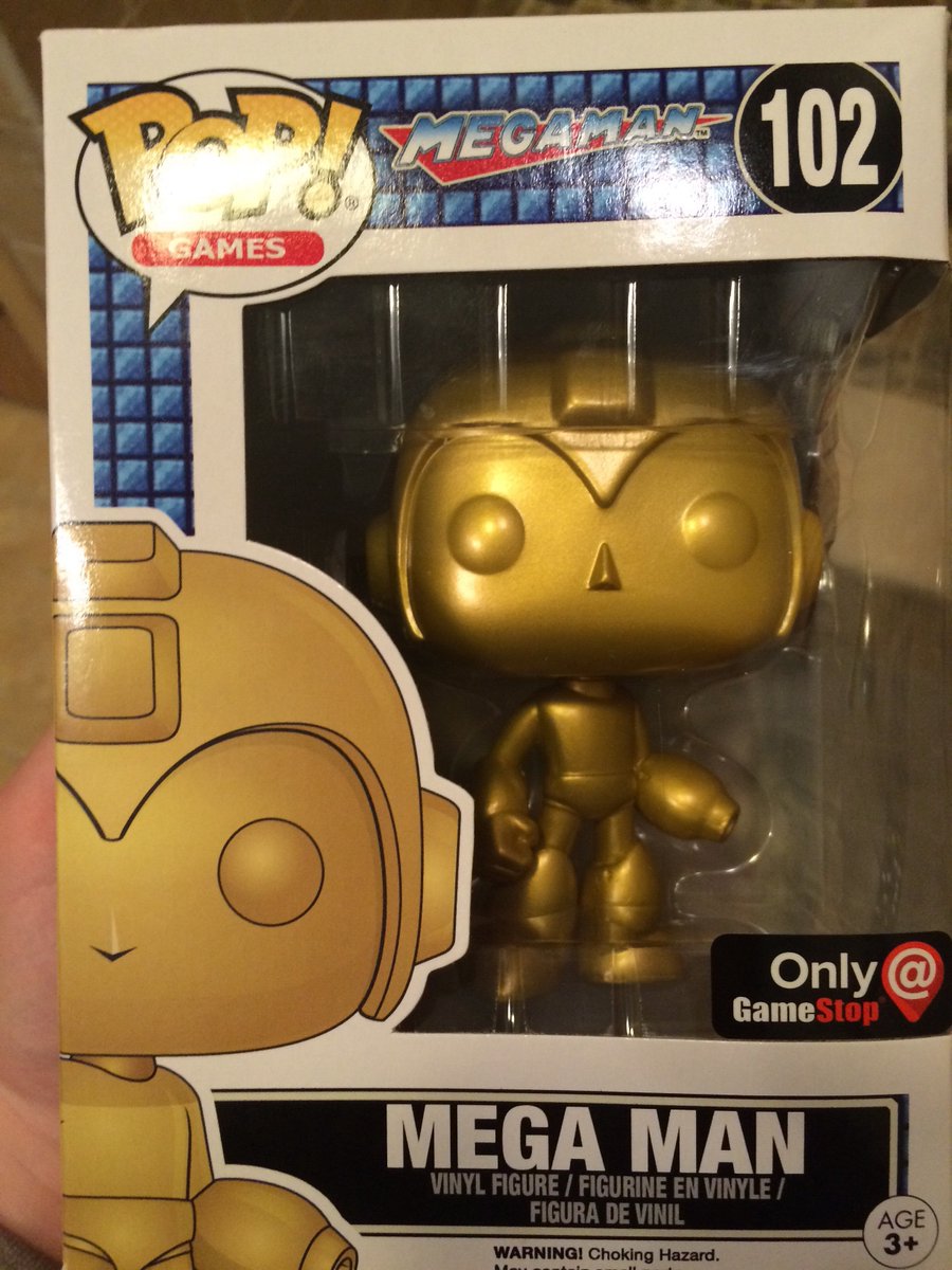JohnCastricone's tweet photo. When you unbox a gold mega man #gaming #blessed https://t.co/CTcCd4dlbs
