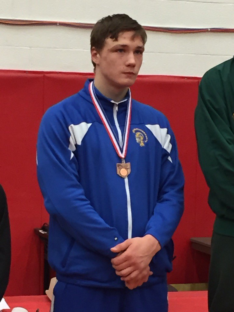 FindlayHS's tweet image. #FHSTrojans  Zach Bryant District Placer and State Qualifier.