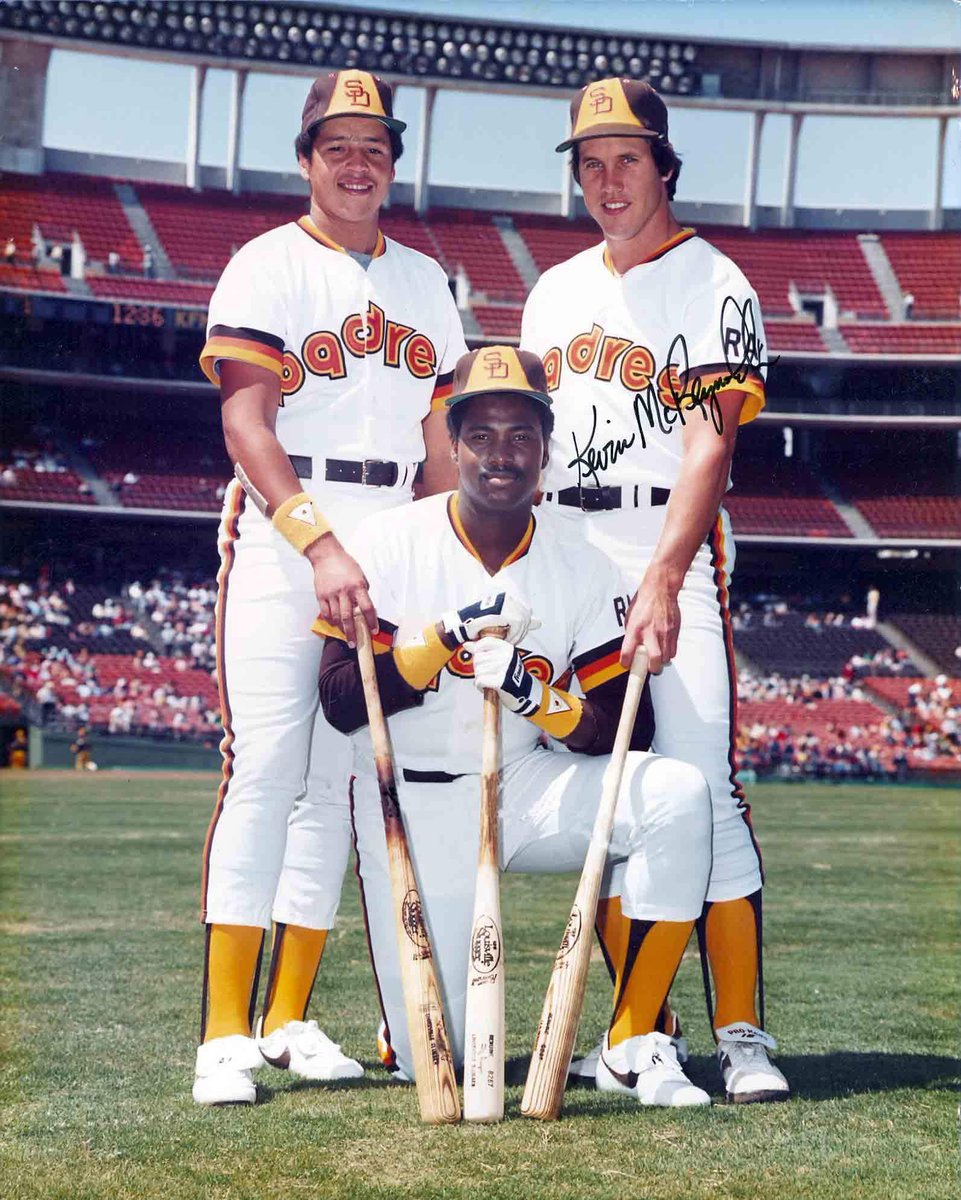 1969-Present on X: Carmelo Martinez, Kevin McReynolds and the legend Tony  Gwynn. (1984) #Padres History  / X