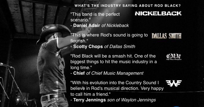 rodblackmusic's tweet photo. It's a great feeling to be endorsed by friends in the music business that I have mad respect for &amp; continue to learn from them daily https://t.co/xhrvarU8rQ