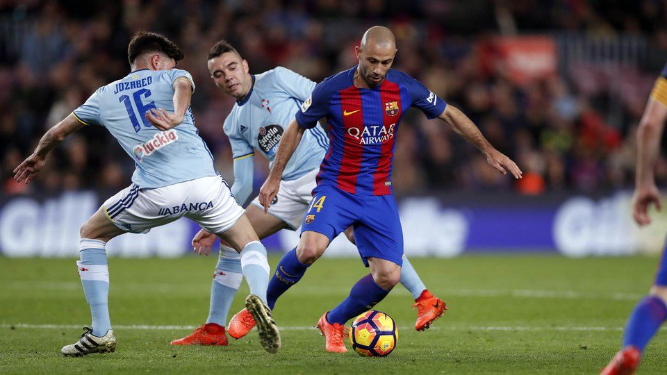 FCBarcelona's tweet image. What a performance against Celta! You missed it? Don't worry, here's a recap of the details 👉 ow.ly/HHAi309AJMY 🔵🔴 #ForçaBarça
