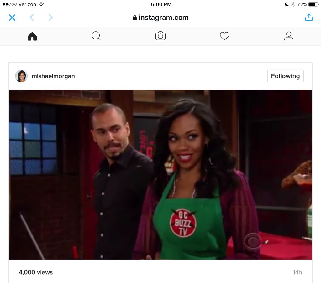 MsQ81's tweet photo. @FarrisFlagg @MishaelMorgan1 @BrytonEjames Lol.Counts hit the 4,000mark.😊Some other #Hevon fans must b watchin w/me lol.😍#HevonAddiction💜#YR https://t.co/QEGXcwL2BX
