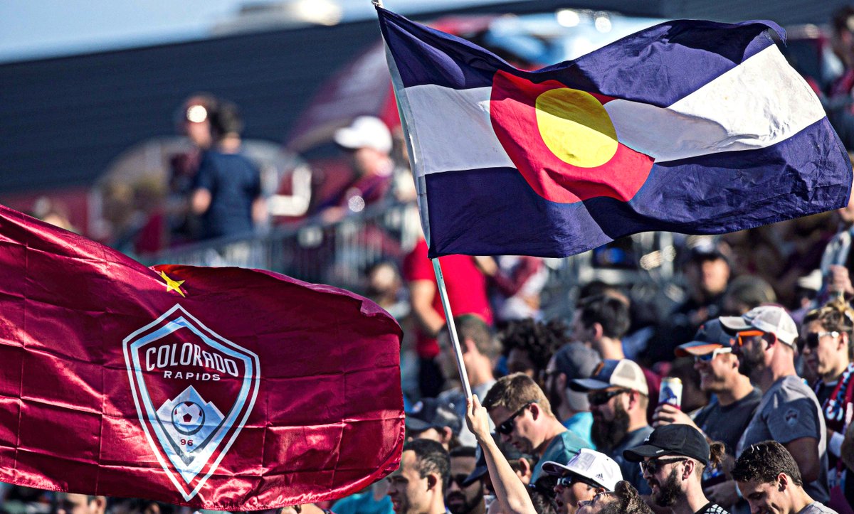 MLS's tweet photo. #MLSIsBack in Colorado. 

#COLvNE kicks off now. Follow along: https://t.co/10Wd5FSd0X

Watch on MLS LIVE: https://t.co/hh76iGDOkA https://t.co/YxfOll8bzz