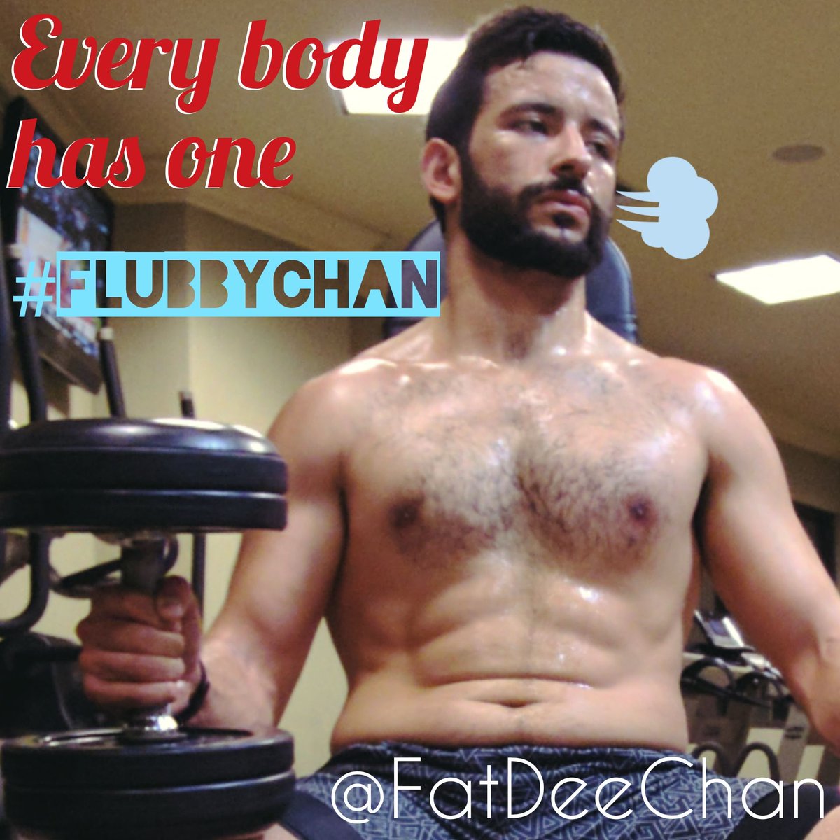 FatDeeChan's tweet photo. Even IG Models have a #FlubbyChan. One for each of us! Usually a life partner unless you command your life well enough. #gut #fat and #truth https://t.co/HT7wozaAWx