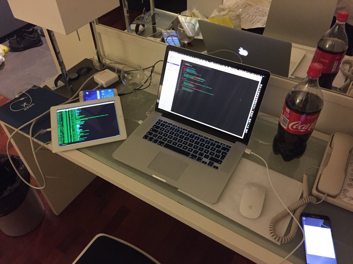 akatsukiryu7's tweet image. #teamproximity is still working on the hacking. Long long night ahead of us. @ixonos #HackThePack @ibmfinland