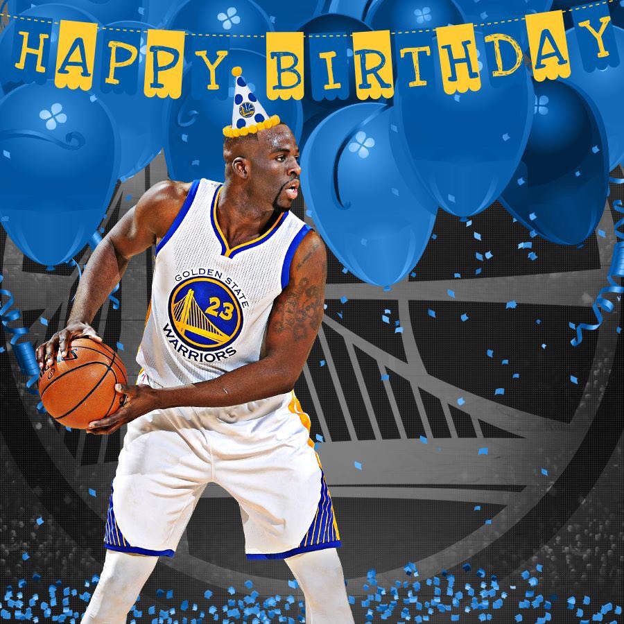  please join us in wishing Draymond Green a very Happy Birthday 