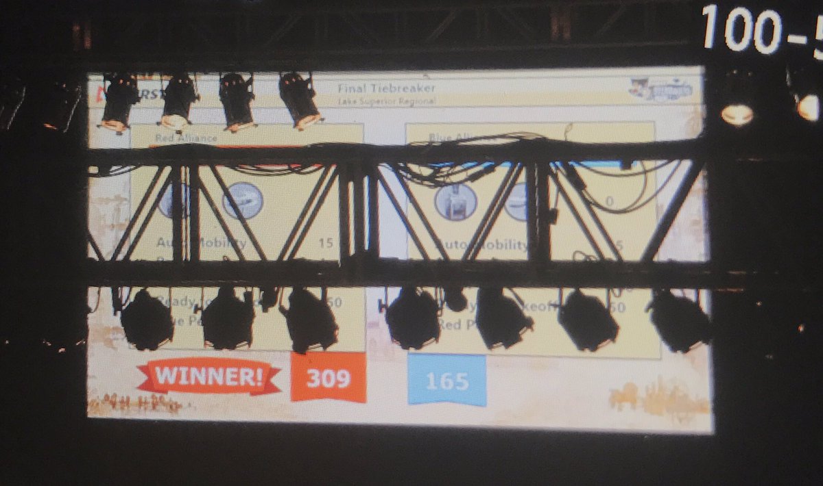 After what felt like the longest wait in the world ... WE DID IT!! <a href="/KaoticRobotics/">KAOTIC Robotics</a> and <a href="/NACTeam93/">NAC Team 93</a>