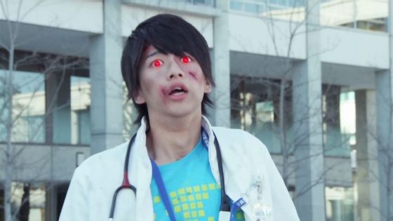 貴利矢が倒れ、永夢が最初のゲーム病と発覚、飛彩と大我が超レベル