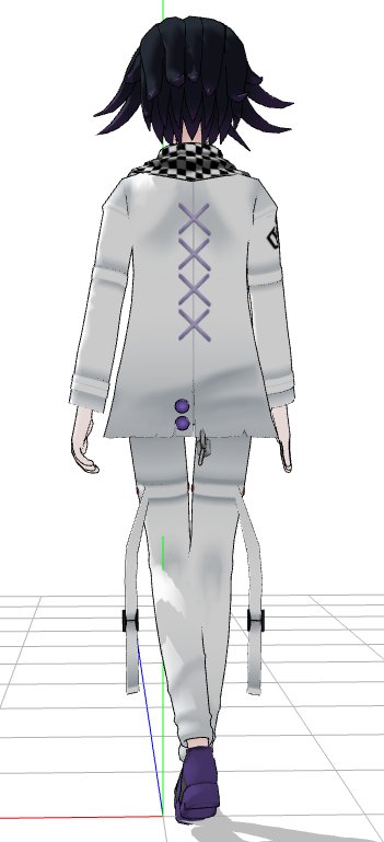 ダンガンロンパMMD】ありふれたせかいせいふく【王馬小吉モデル配布