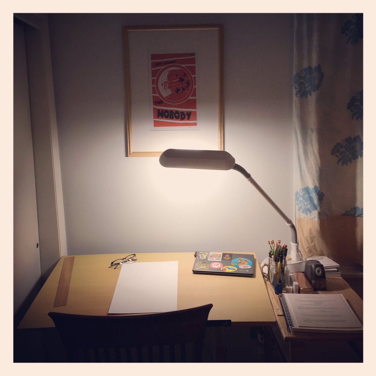 Unexpectedpress's tweet photo. Another 9 pages penciled out tonight for the October Ghost vs the League of Horror! #makecomics #horrorcomics #mainecomics #octoberghost https://t.co/7lYLH6kjKX