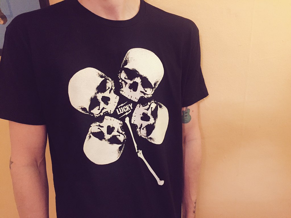 Spaceboystore's tweet photo. New LUCKY Tshirt. Get it for St. Pattys Day before they run out. https://t.co/p3cQum5a8P