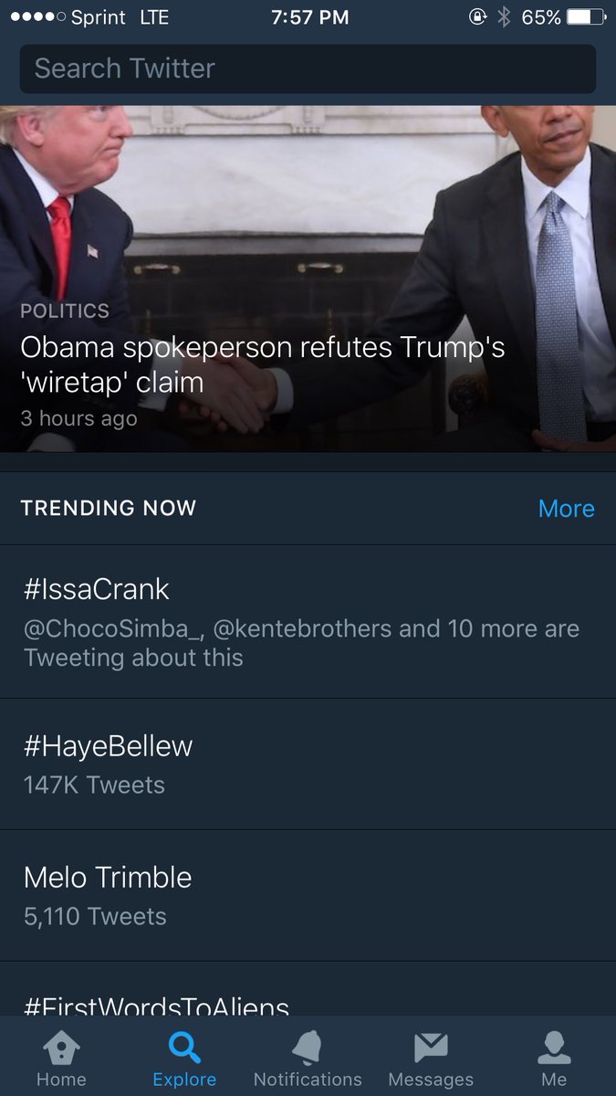 MoneyMirCEO's tweet photo. We trending 😎 #IssaCrank https://t.co/icNFrG4rze