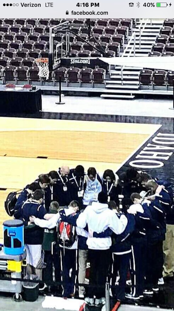 GPA_Jaguars's tweet photo. Jaguars prepared their way just before State Tourney Tipoff today! https://t.co/T45B22kU0b