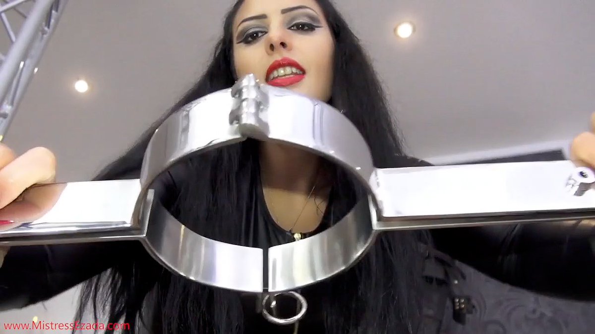 Sit Slave Of Ezada On Twitter My Locked In Steel Prisoner Mistress