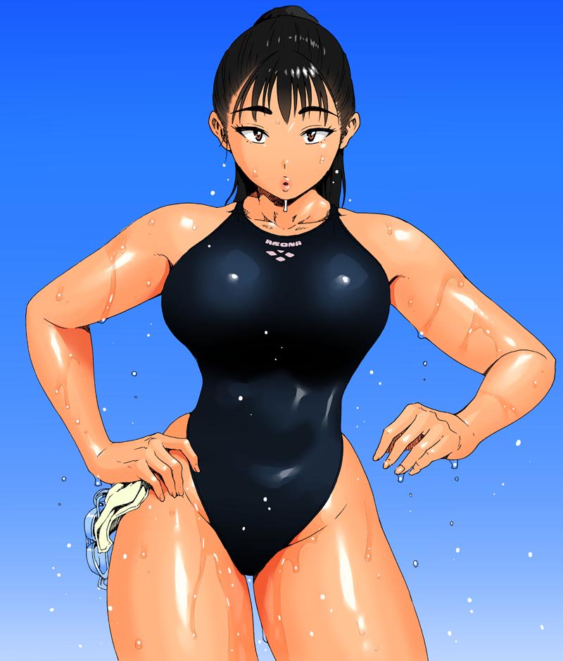 昔描いた絵に色をつけてみました。 