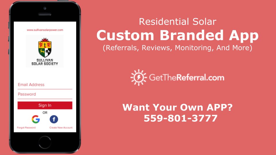 GTRJoey's tweet photo. One of my newest Solar Apps!
⭐ Lead generation⭐ Reviews ⭐ Monitoring
Want Yours? Call Me Today!>>559-801-3777<<

#SullivanSolarPower #Solar https://t.co/ftQW14hYsa