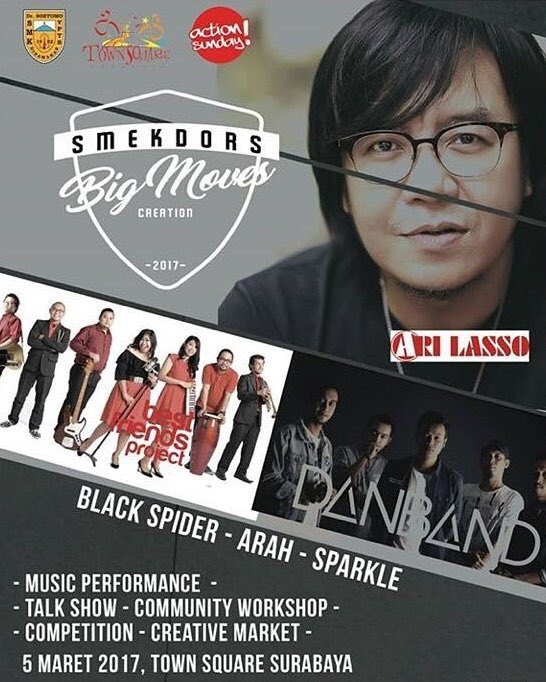 Jangan lupa bahagia, sampai ketemu nanti malem jam 19.00 😊 #PanggungDAN #danbandindonesia #akubukanmusuhmu #MataMataDAN #lestarimusikjatim