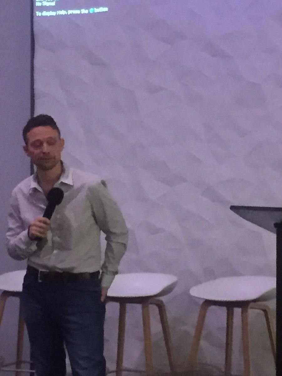 joegreene123's tweet photo. At #vrgamingsummit w/good insights. Enjoyed @DamonGrow from superstrar games talk sportsVR & JoeMontanaVR coming! @VR_Intelligence #whatsNxt https://t.co/wetrW6rEfB
