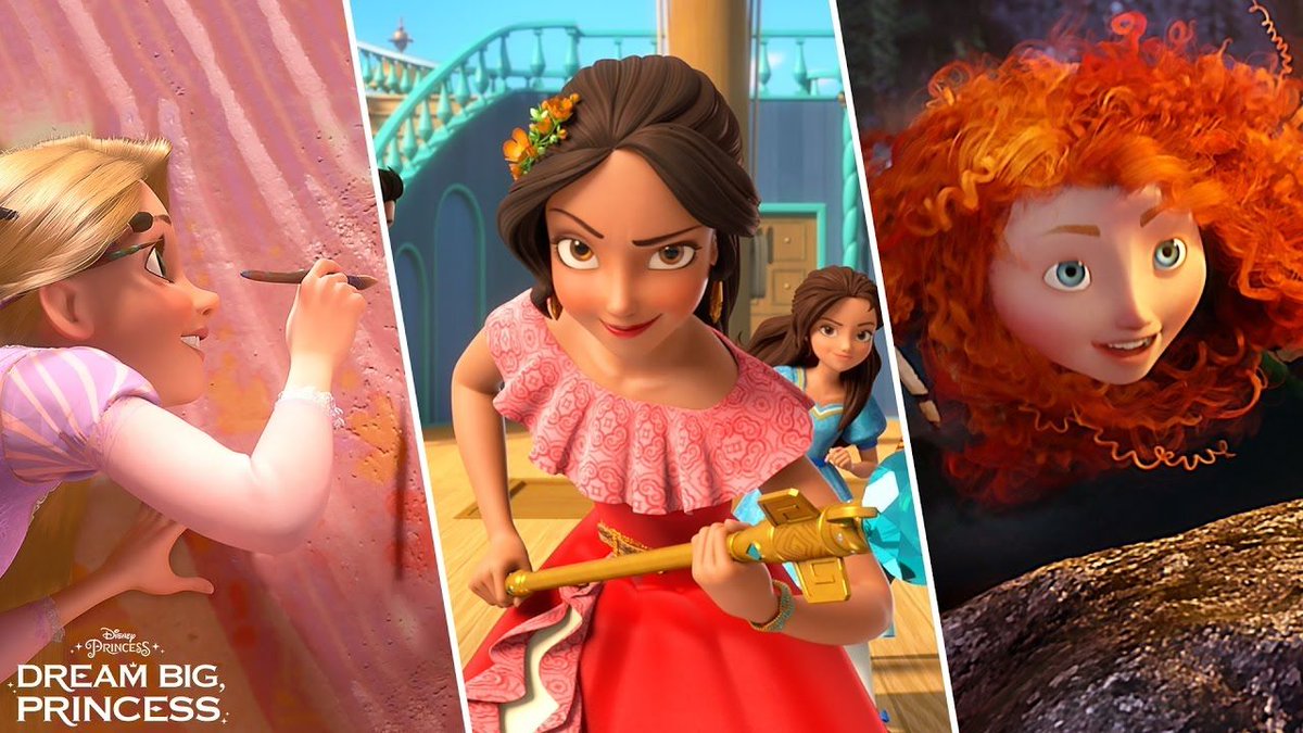 WeAllGrowLatina's tweet image. Disney Princesses inspire girls everywhere to celebrate who they are. Watch the exclusive #DreamBigPrincess video! buff.ly/2lLtWjg