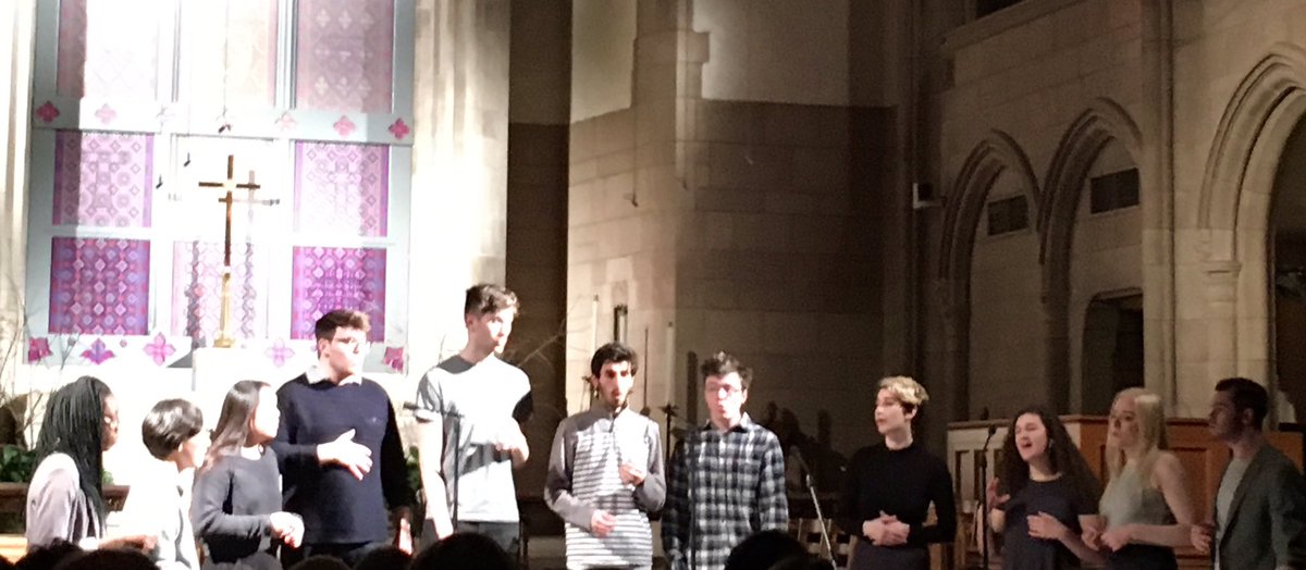 Thanks <a href="/VassarDevils/">The Vassar Devils</a> singing at tonight's Sing-out-for-Shelter benefit, helping D.C. Homeless shelters! Acca-tastic!