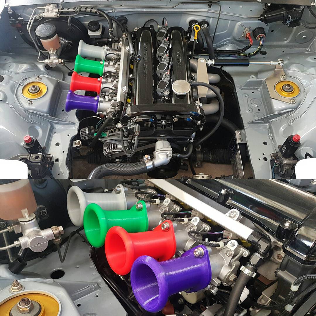 TopMiata's tweet image. 🍭 @omgpham #TopMiata #itbs #velocitystack #3dprinting 

 #mazda #miata #mx5 #eunos #roadster #mazdamiata #mazdamx5 #mazdaroadster #namx5