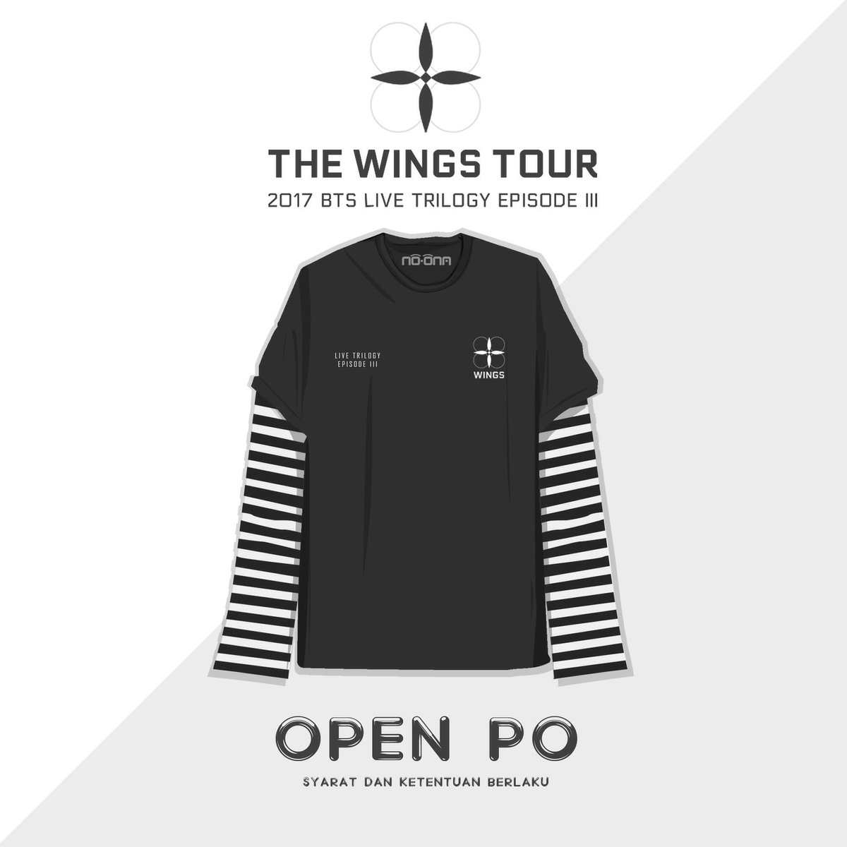DedeMyusuf_'s tweet photo. OPEN PO KAOS BTS WINGS TOUR 2017 murah #jualkaosbts #bts #kaosbts #bajubts #armyindonesia #bangtanboys #THEWINGSTOUR # https://t.co/beAJmnVGaC