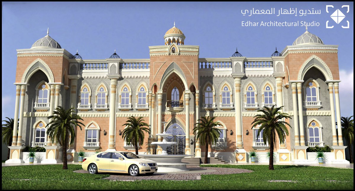 Edhar_Arch's tweet image. رقي وتميز في تصميم الواجهات المعماريه