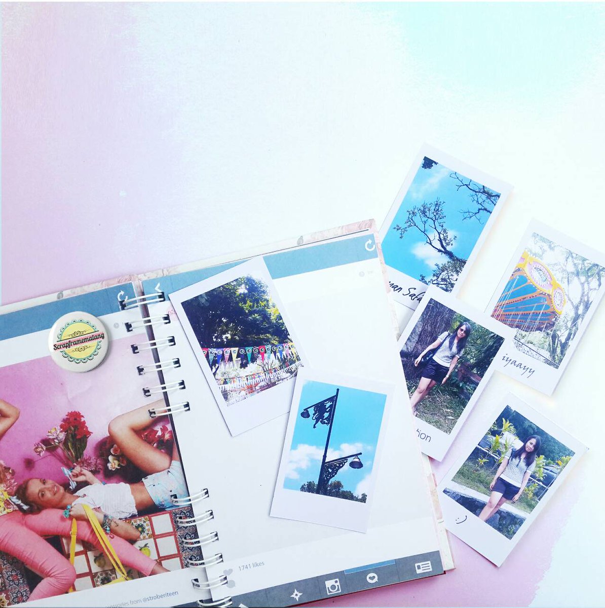 scrapframeMLG's tweet image. 🍒Cetak foto kamu gaya polaroid di scrapframemalang 😄😄
#polaroid #kekinian #cetakfotomurah #cetakpolaroid #scrapframemalang