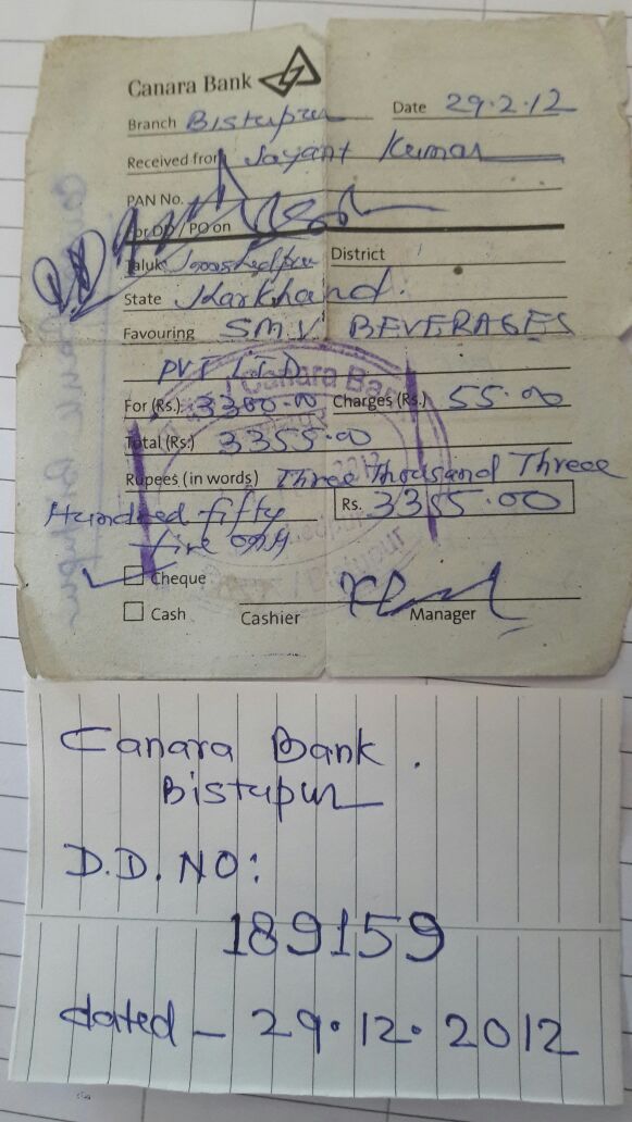 jiteshkumar's tweet image. @PepsiIndia SMV Beverage Jamshedpur has not refunded deposit for Fridge since 2012. Only excuses when my Sr. Citizen father asks. Pls help.