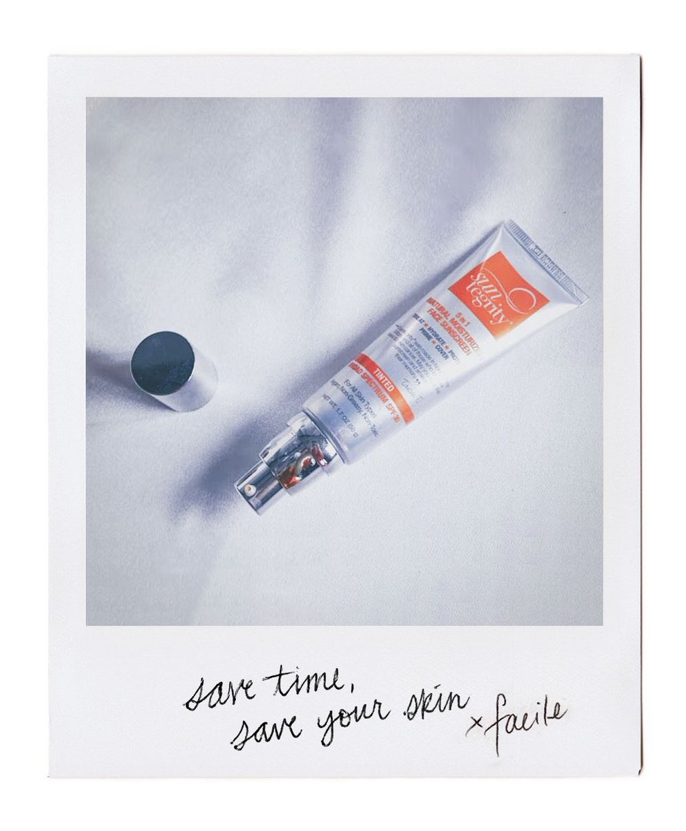 facileskin's tweet photo. We're all busy, so why make more work for ourselves? @Suntegrity's 5-in-1 does it all from moisturizing to sun protection. #SPF #FacileSkin https://t.co/aJk6clfOS6