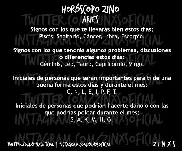 zinos__'s tweet photo. #EnCuatroEsMásRico 
#HoróscopoZino #Aries
Parte I, II, III &amp; IV. https://t.co/hUkOd2ugIb
