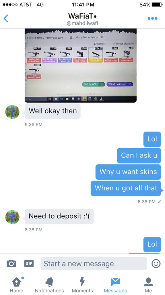Csgocandy's tweet photo. @lolulo59 https://t.co/ncAZaOJAZl