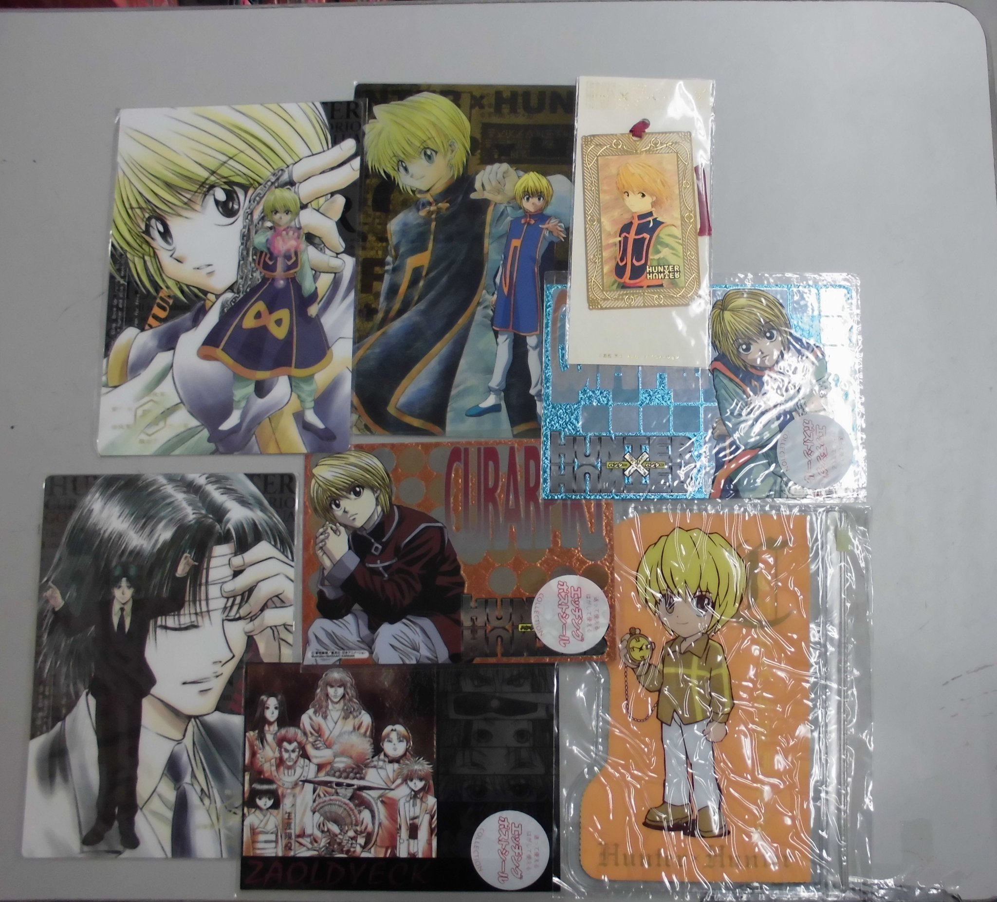 HUNTER×HUNTER ポストカード クラピカ　エッチングポストシール ハンターハンター クラピカ エッチングポストシール ポストカード グッズ