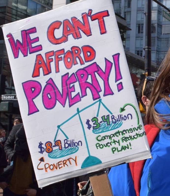 CCPA_BC's tweet photo. Love seeing our research out in the world. Stat from https://t.co/mNWGi2eVmv ; Photo from @NoPovertyBC on #FB: https://t.co/E0ErYOX5Us https://t.co/5b4guFNS5b