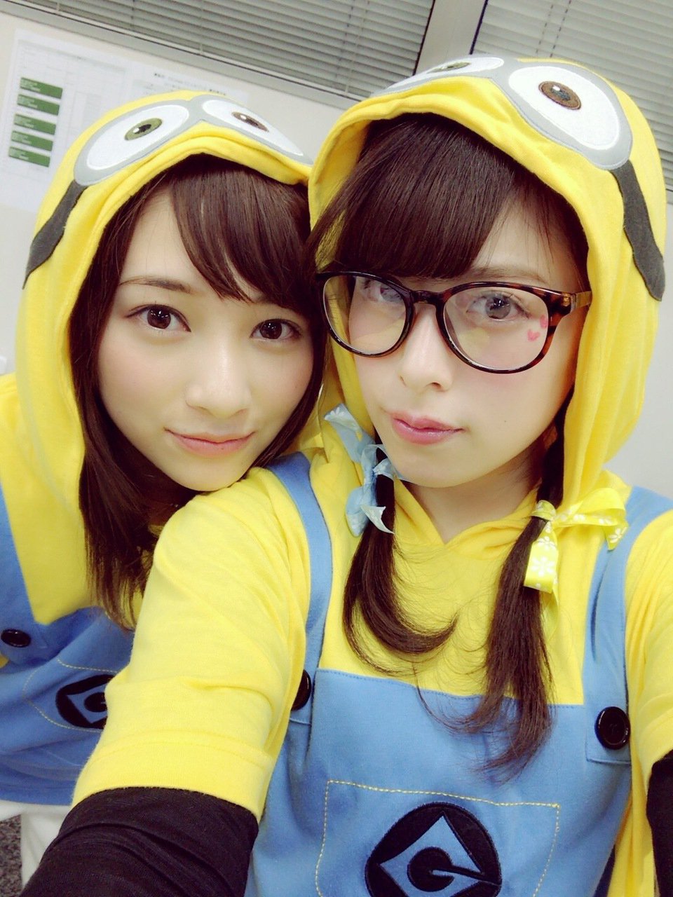 Fumi ミニオンコスプレ可愛い ゆっかーもやってほしいwwww 欅坂46 佐藤詩織 齋藤冬優花 志田愛佳 T Co Gprtijrjos Twitter