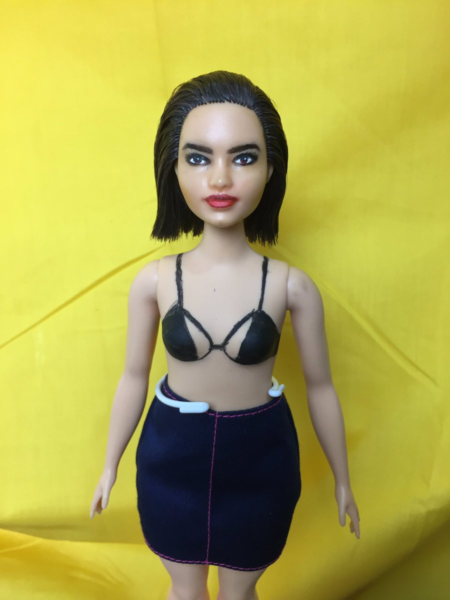 TimmyTakeout's tweet photo. My one of a kind @ddlovato cool for the summer doll 😍 what do you guys think? 😄 https://t.co/wx648THysj