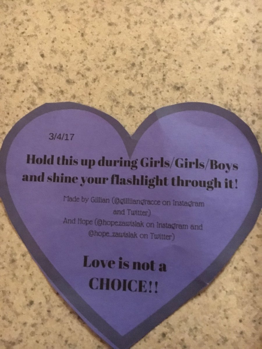 daardvareckas's tweet photo. @gilliangrace @hope_zawislak Thank you ladies for bringing tears to my eyes and making a magical concert even better #loveisnotachoice https://t.co/g7rn8e5pCa